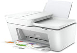 HP DeskJet Plus 4120 All-in-one Printer, Wireless, Print, Copy, Scan & Send mobile Fax - white [3XV14B]